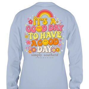 Simply Southern “It’s a good day to have a good day” Large long-sleeve shirt